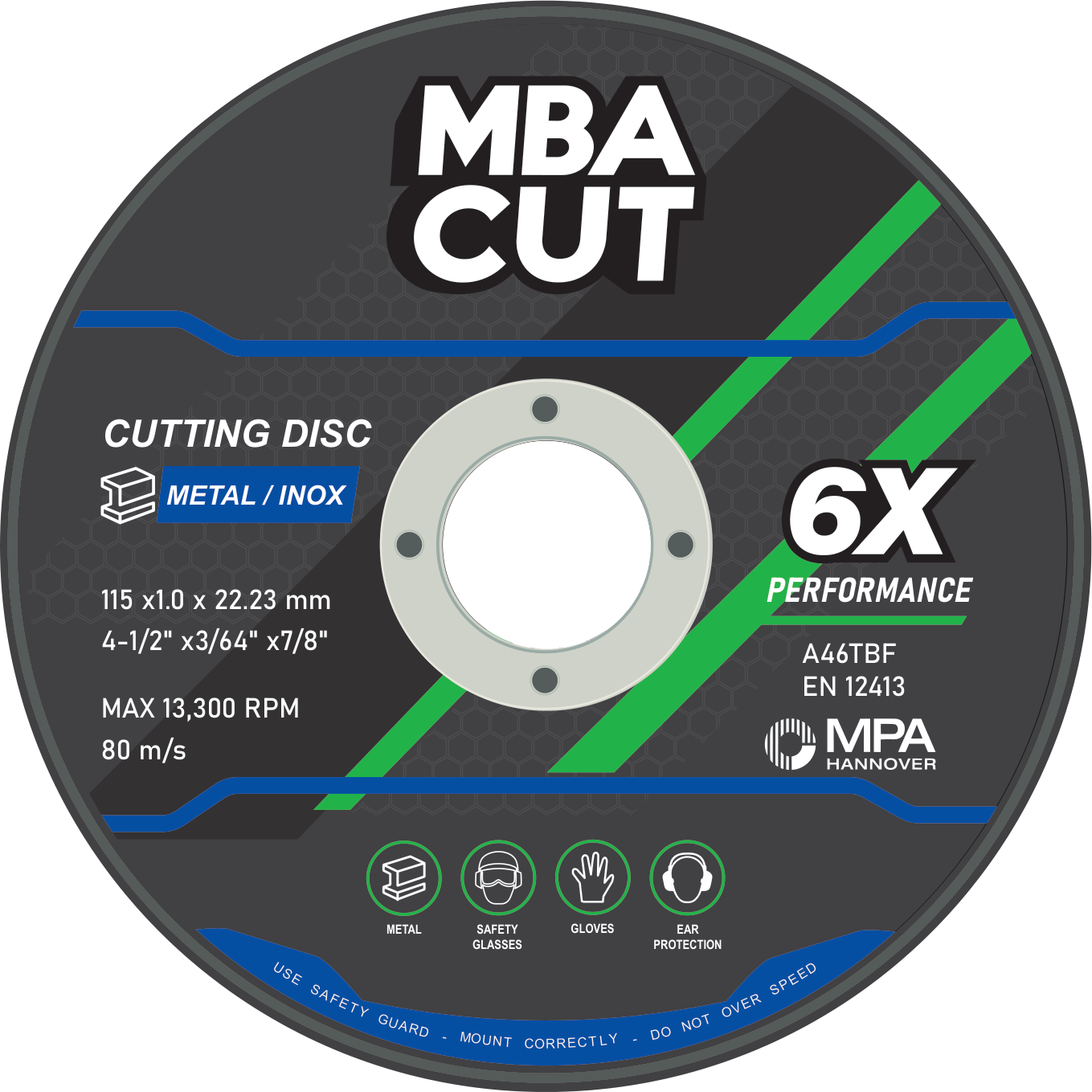 Disco de Corte MBA Cut 6X